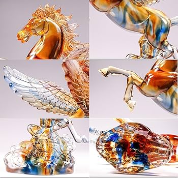 ガラス　置物　馬 置物／「馬」／CRY×ORO | 箱根ガラスの森美術館オンラインブティック